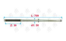 Вал Ford Transit III 2000-