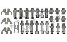 Комплект штуцерів для перевірки рульових рейок SKT009