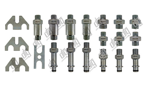 Комплект штуцерів для перевірки рульових рейок SKT007