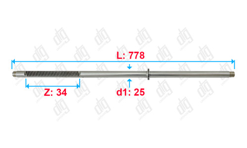 Вал Honda Accord VII 2002-