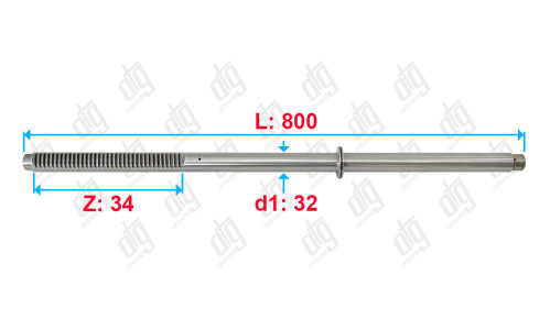 Вал Citroen Jumper III 2006-; Peugeot Boxer III 2006-; Fiat Ducato IV 2006-