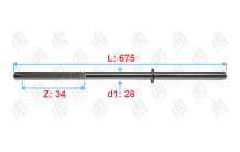 Вал BMW 3er IV (E46) 1998- (330xi, 325xi)