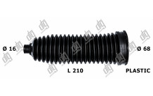 Пильовик рульової тяги 16*67*218