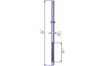 Вал BMW 3er III (E36) 1990-/ Z3 1995- (ZF)