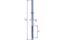 Вал Mercedes-Benz S-Class (W220, C215) 1998-