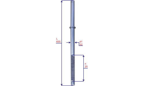Вал Mercedes-Benz S-Class (W220, C215) 1998-