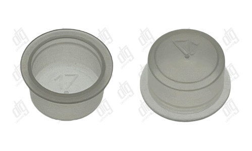 Пластикова заглушка Ø17/18 mm