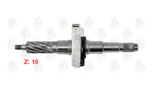 Торсион с датчиком Volkswagen Golf V 2003-/ Caddy III 2004-/ Eos 2006-/ Passat B6 2005-/ Touran I 2003-; Skoda Octavia II 2004-; Seat Altea 2004-/ Leon 2005-/ Toledo III 2004-; Audi A3 II 2003-