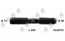 Пильовик рульової тяги 58*72*495