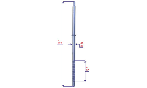 Вал Audi A6 II 1997- (ZF)