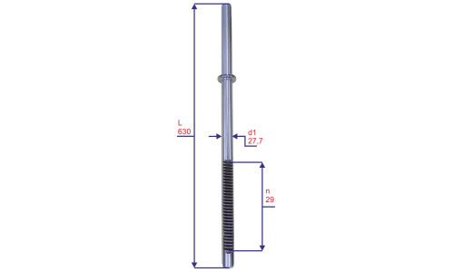 Вал Renault Trafic II 2001-; Opel Vivaro 2001-; Nissan Primastar 2001-