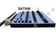 Комплект оправок для запресування сальників у корпус рульової рейки SKT008