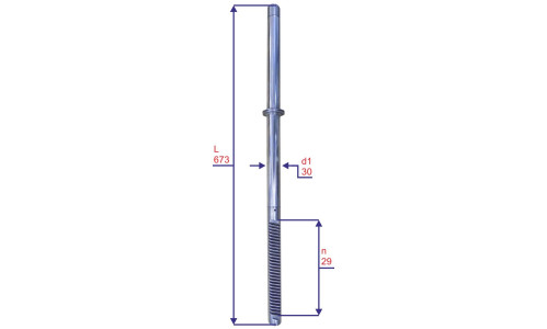 Вал Ford Transit I 1986-/ Transit II 1991-
