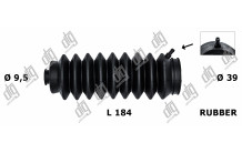 Пильовик рульової тяги 9,5*39*184