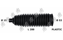 Пильовик рульової тяги 15.5*52*199