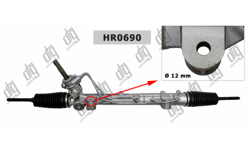 Рулевая рейка Renault Logan II 2012-/ Sandero II 2013-; Dacia Logan 2012-