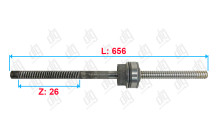 Вал Mercedes-Benz S-Classe VI (W222, C217) (2013-) только 4-MATIC