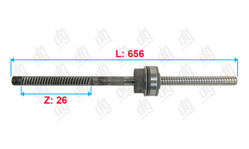 Вал Mercedes-Benz S-Classe VI (W222, C217) (2013-) только 4-MATIC