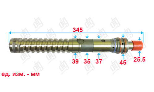 Вал редуктора ZF 9098 series