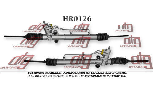 Рулевая рейка Chevrolet Lacetti; Daewoo Nubira 2003-/ Gentra 2013-