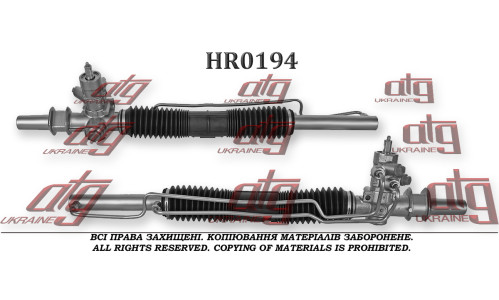 Рульова рейка Daewoo Lanos/ Aranos/ Espero/ Nexia 1995-; Opel Astra F 1991-/ Kadett E 1984-/ Vectra A 1988-; Saab 9-3 1998-2003/ 900 II 1993-1998