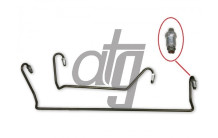 Трубки гідравлічної рульової рейки Volvo 940 1988-1998/ 960 1990-1997/ 740 1983-1992/ 760 1981-1992/ 780 1987-1990/ S90 1996-1998/ V90 1997-2000, SMI