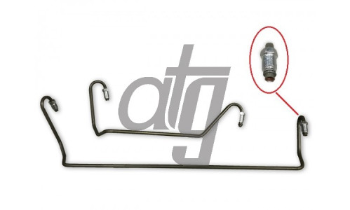 Трубки гидравлической рулевой рейки Volvo 940 1988-1998/ 960 1990-1997/ 740 1983-1992/ 760 1981-1992/ 780 1987-1990/ S90 1996-1998/ V90 1997-2000, SMI