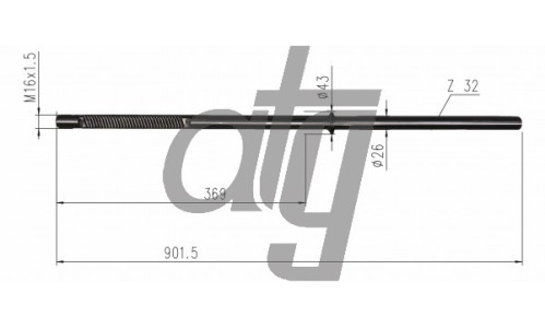Вал Alfa Romeo 159 2005-