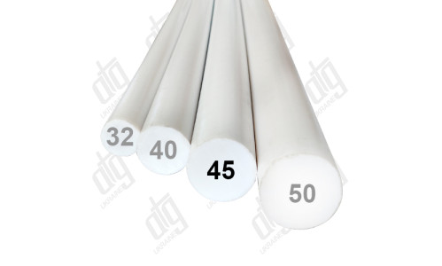 Фторопласт стрижневий D=45мм