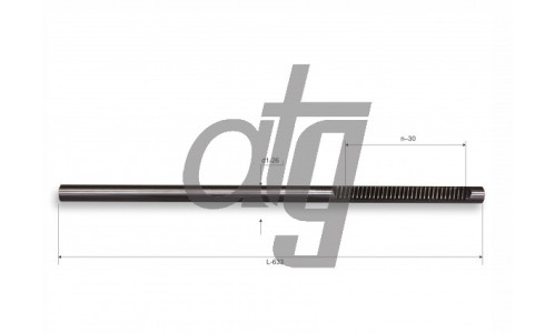 Вал Toyota Corolla (E140, E150) 2006-2013/ Auris 2006-2012