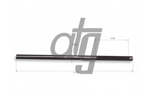 Вал Hyundai Santa Fe III 2012-