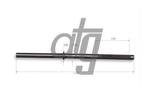 Вал Toyota Land Cruiser 120 Prado 2003-/ 4 Runner 2002-; Lexus GX 470 2001-