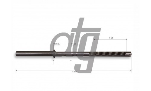 Вал Opel Astra G 1998-2009/ Astra H 2007-2009/ Zafira A 1999-2006 DELPHI