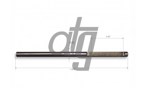 Вал Citroen C3 Picasso I 2009-2012; Peugeot 207 2006-2009