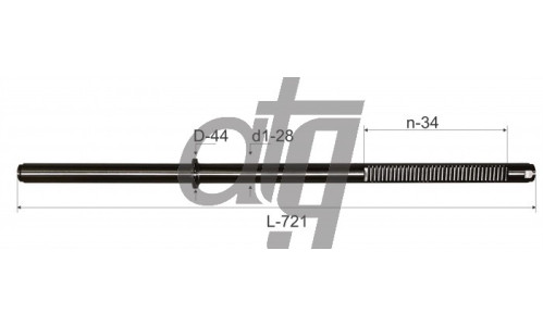 Вал Volvo S80 II 2006-2010; V70 III 2007-2013