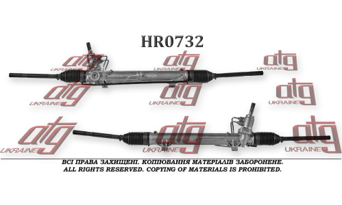 Рулевая рейка Peugeot 607