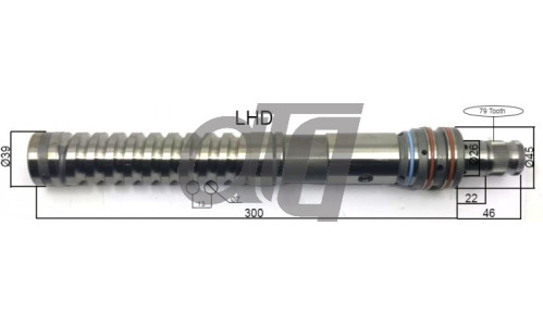 Вал редуктора ZF 8098 series - LS8