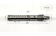 Вал редуктора ZF 8095 series