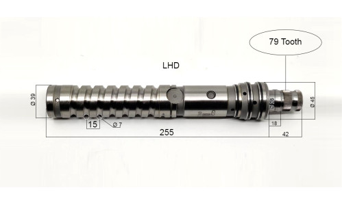 Вал редуктора ZF 8095 series
