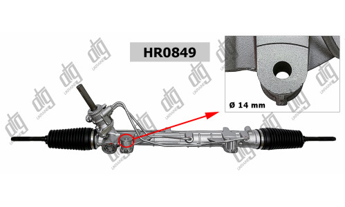 Рулевая рейка Renault Dokker 2012-/ Lodgy 2012-