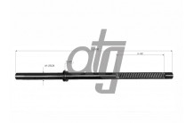 Вал Opel Astra H 2004-