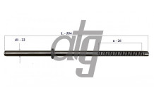 Вал Toyota Yaris 1999-2005/ Yaris Verso 1999-2006/ Echo 1999-2005