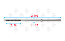 Вал Ford C-Max I 2003-/ Focus II 2004-