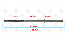 Вал Audi A4 B8 2007-2011