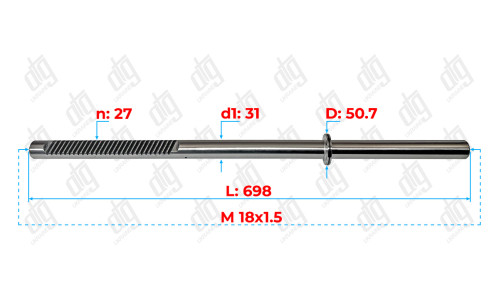 Вал BMW 7er IV (E6x) 2001-