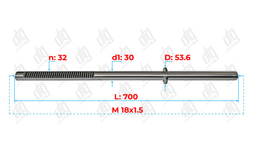 Вал + піджимка Mercedes-Benz Sprinter (906) 2006-; Volkswagen Crafter 2006-