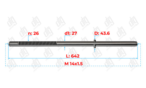 Вал Toyota Camry (2.2 2.4L) 2002-2006