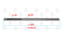 Вал Toyota Rav 4 III 2005-