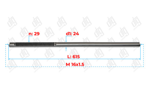 Вал Hyundai i20 2008-