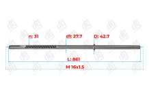 Вал Volvo XC90 SMI-Koyo